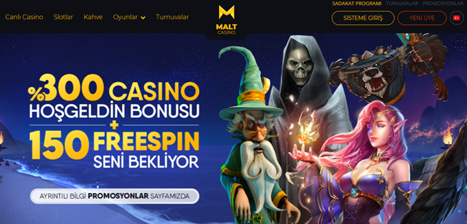 Maltcasino casino bonusu